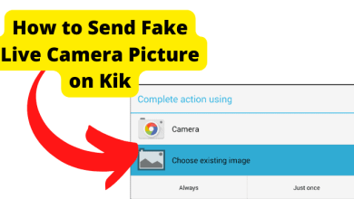 How to Send a Fake Picture in Kik